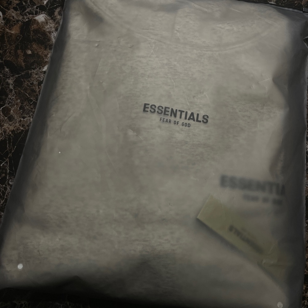 Fear of God Essentials light oatmeal